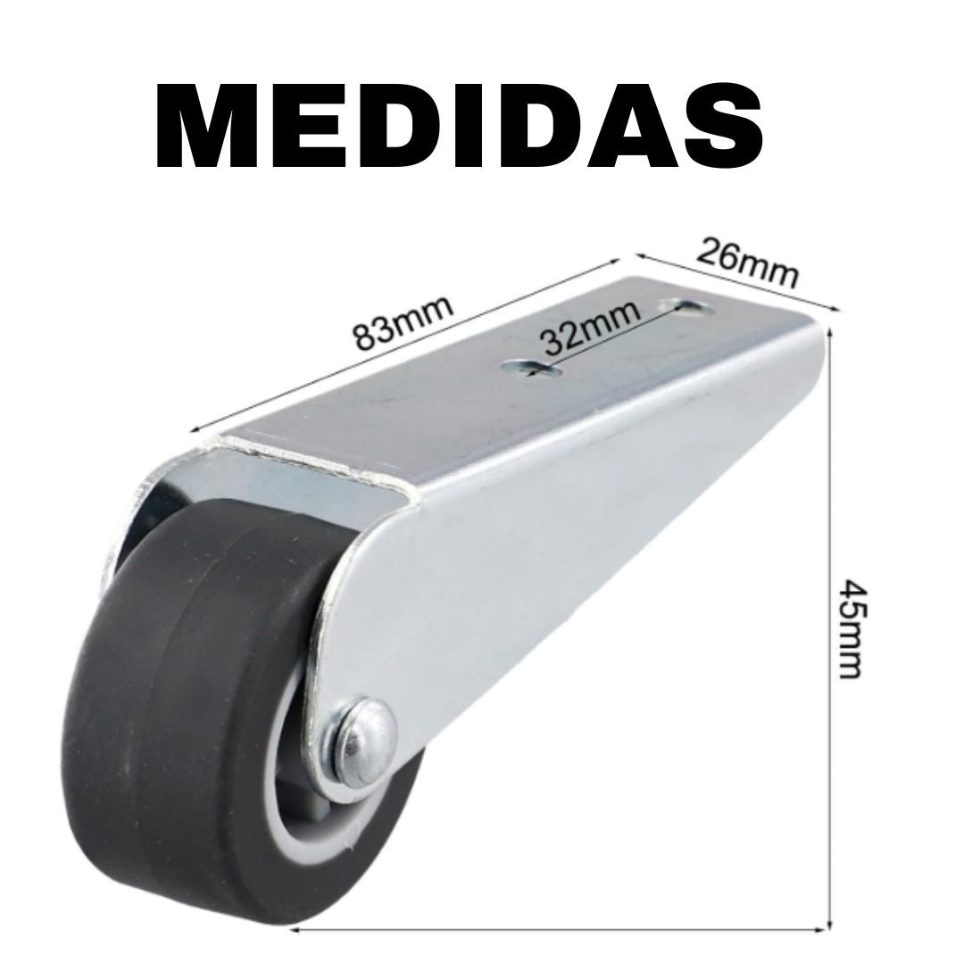 RUEDA DIRECCIONAL DE MOVILIDAD PARA PUERTAS 2x1🔥