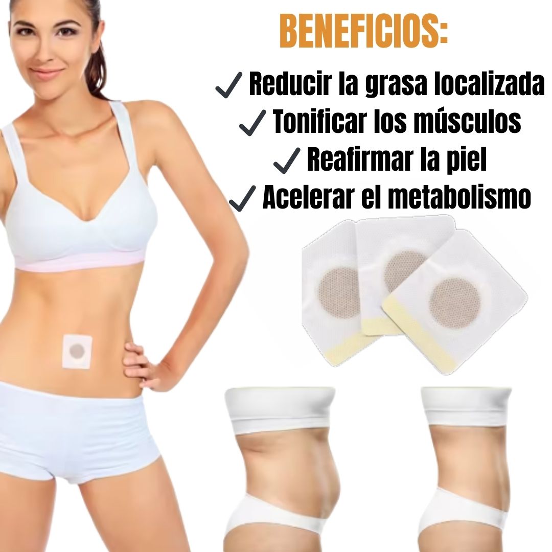 Parches Adelgazantes SlimPatch™ CAJA DE 30 PIEZAS 🔥CON 60% DESCUENTO🔥