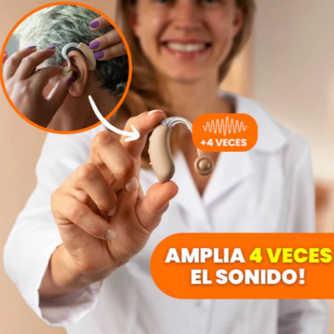 Sonic Pro™ AUDÍFONO AMPLIFICADOR DE SONIDO RECARGABLE CON 60% DESCUENTO🔥ULTIMAS UNIDADES🔥