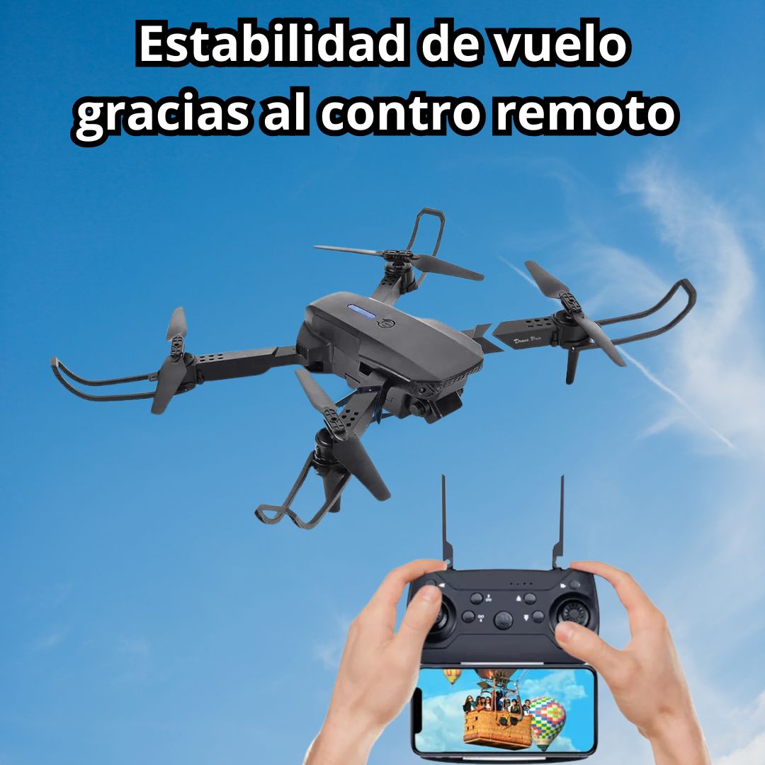 SÚPER DRON CON CAMARA DUAL ULTRA HD PRO 60% DESCUENTO