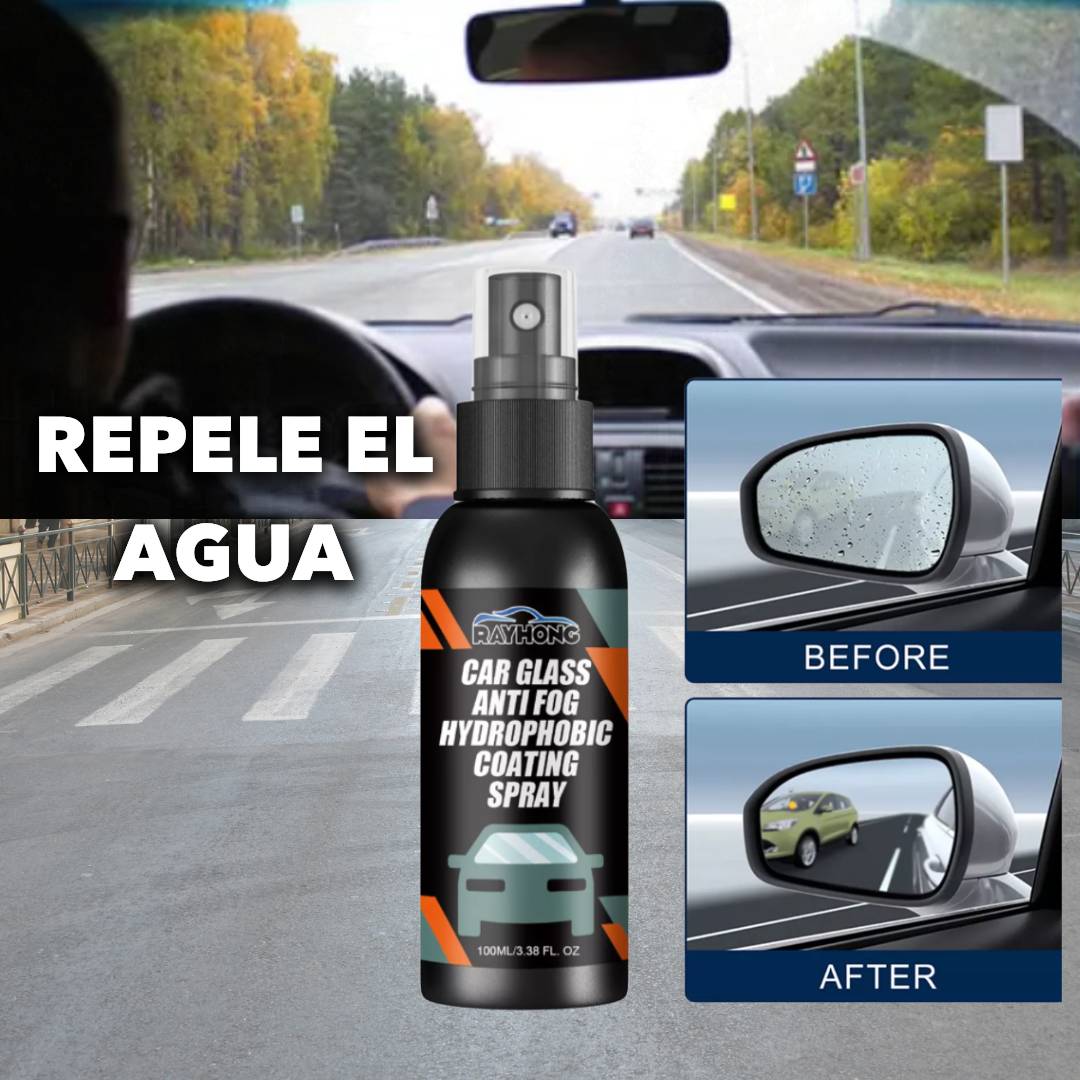 Spray Limpia Vidrios Anti-Empaño: Visibilidad Cristalina en Todo Momento 🔥OFERTA 2x1 🔥