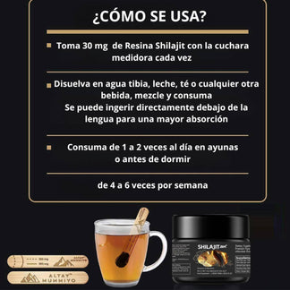 SHILAJIT DEL HIMALAYA |LA FUERZA DE LA NATURALEZA QUE TE AYUDA EN EL RENDIMIENTO 60% DESCUENTO🔥