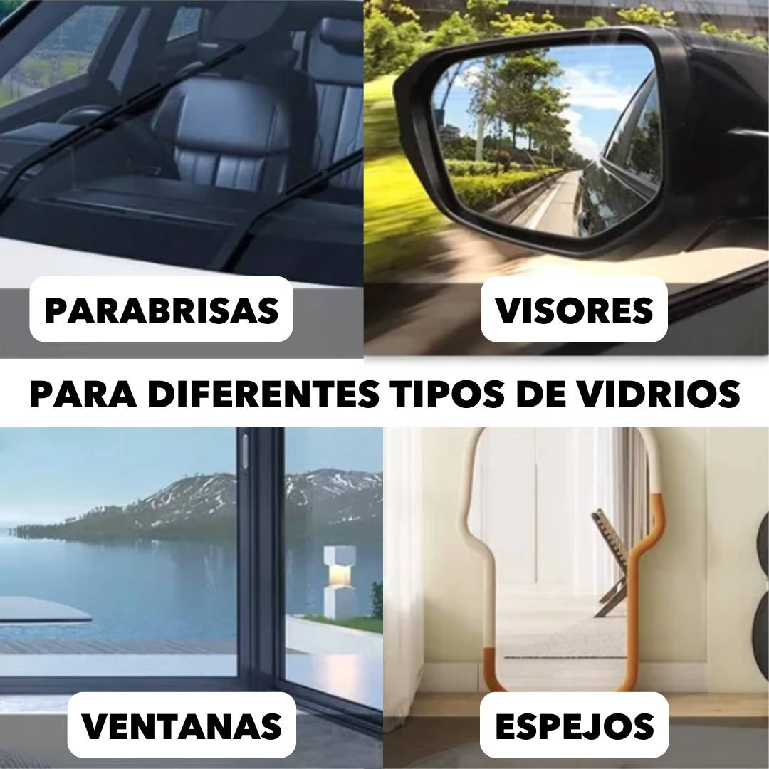 Spray Limpia Vidrios Anti-Empaño: Visibilidad Cristalina en Todo Momento 🔥OFERTA 2x1 🔥