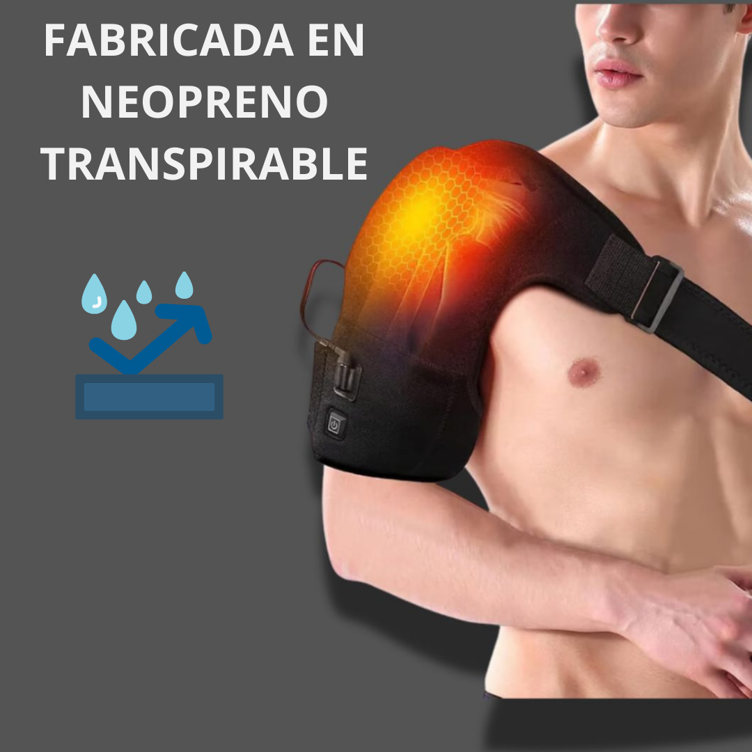 HOMBRERA TÉRMICA ComfortWave® ALIVIA EL DOLOR DE HOMBROS CON 60% DESCUENTO🔥
