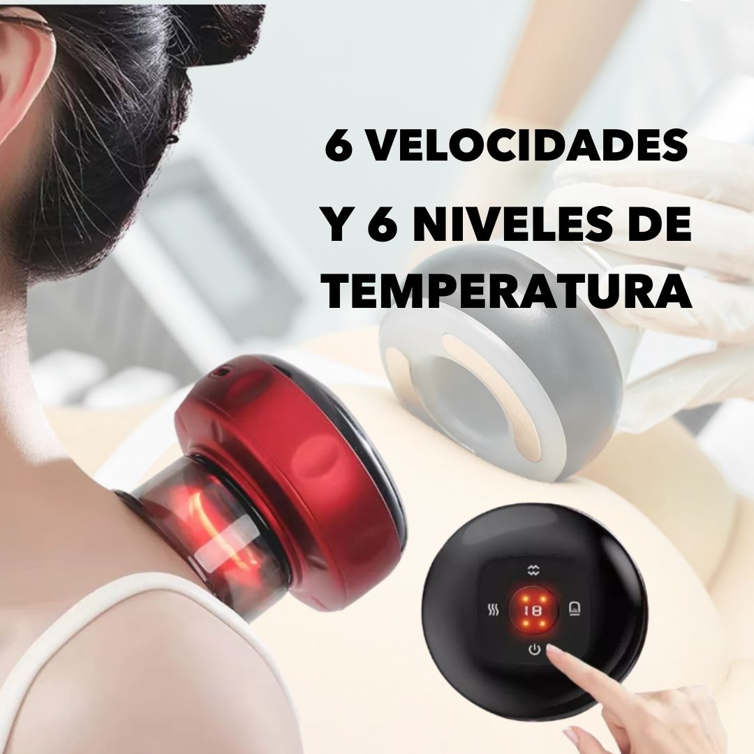 Ventosa Terapéutica Eléctrica para Masaje - Alivio y Bienestar en Casa 60% Descuento