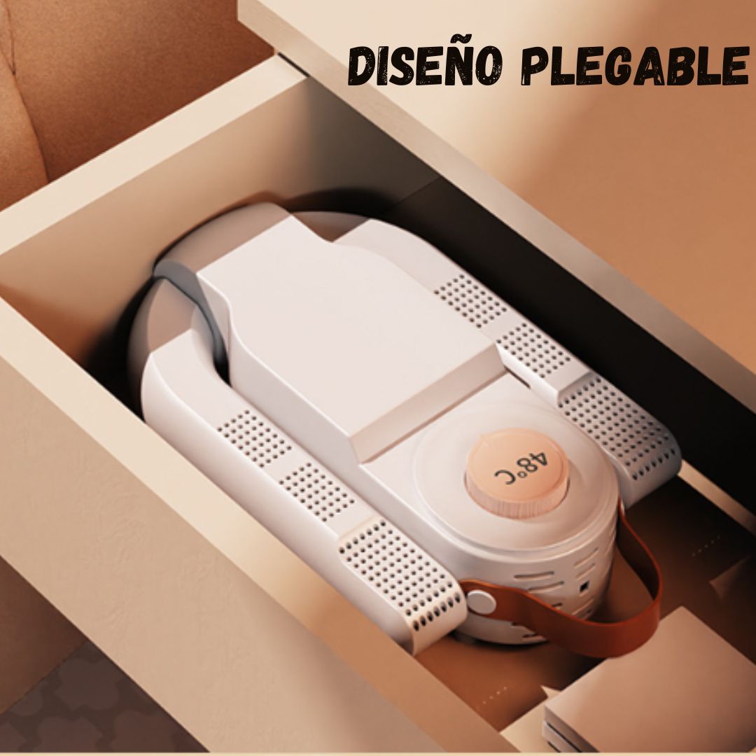 SECADOR ELECTRICO PLEGABLE CON LUZ UV PARA TODO TIPO DE CALZADO CON🔥 60% DESCUENTO🔥AIRSHOES®