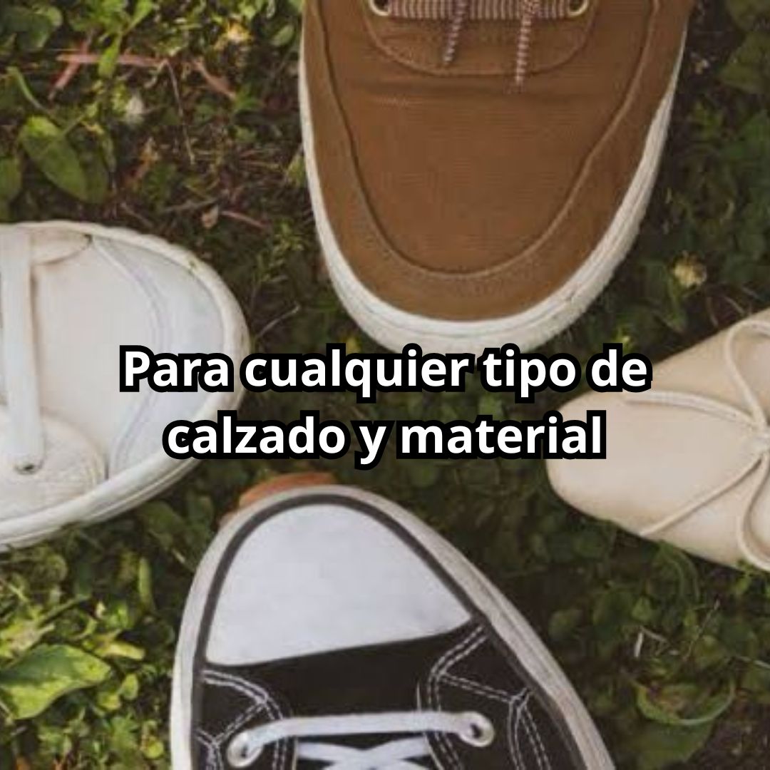 SÚPER ESPUMA LIMPIADORA DE ZAPATOS + CEPILLO ELÉCTRICO LIMPIADOR DE REGALO🎁