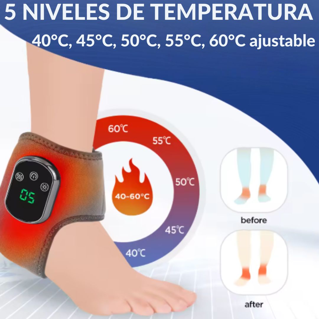 Masajeador de Pies y Tobillos Eléctrico RelaxStep® Oferta al 2x1🦶