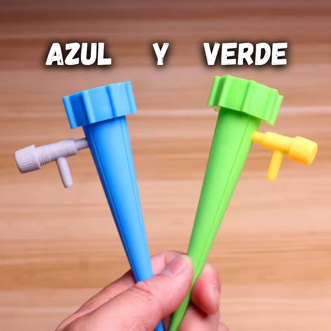 SET DE 10 UNIDADES, SISTEMA DE RIEGO POR GOTEO PARA PLANTAS AJUSTABLE CON 60% DESCUENTO🔥WATERPRO®