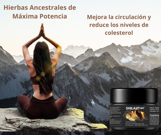 SHILAJIT DEL HIMALAYA |LA FUERZA DE LA NATURALEZA QUE TE AYUDA EN EL RENDIMIENTO 60% DESCUENTO🔥