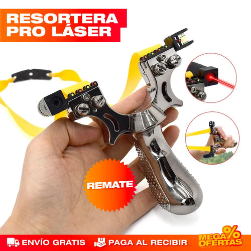 RESORTERA DE PRECISIÓN CON LÁSER Con 60% Descuento🔥