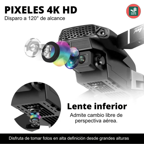 SÚPER DRON CON CAMARA DUAL ULTRA HD PRO 60% DESCUENTO