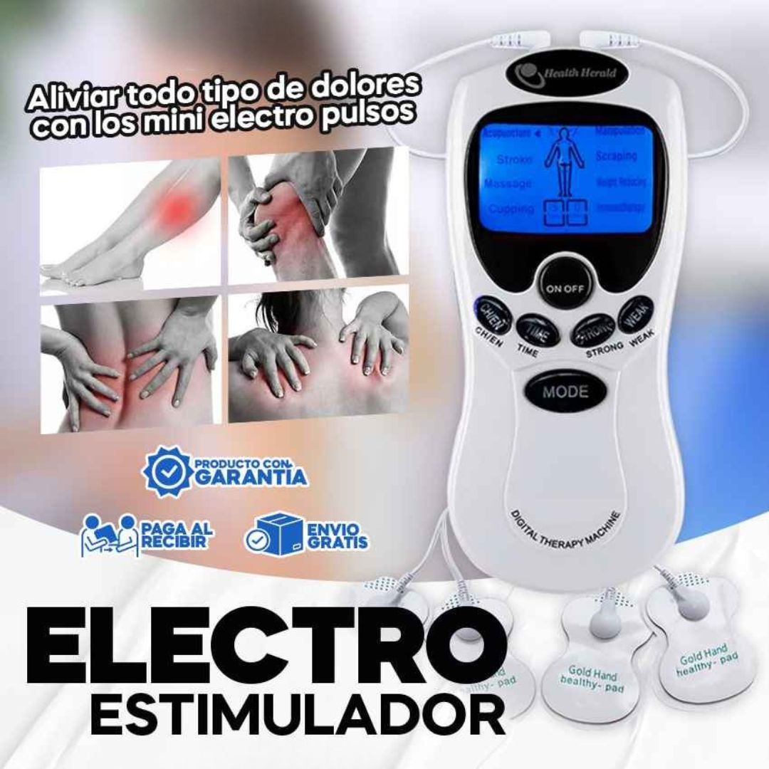 Electro Estimulador para Aliviar el Dolor - Masajeador Muscular 🔥Oferta 2x1🔥