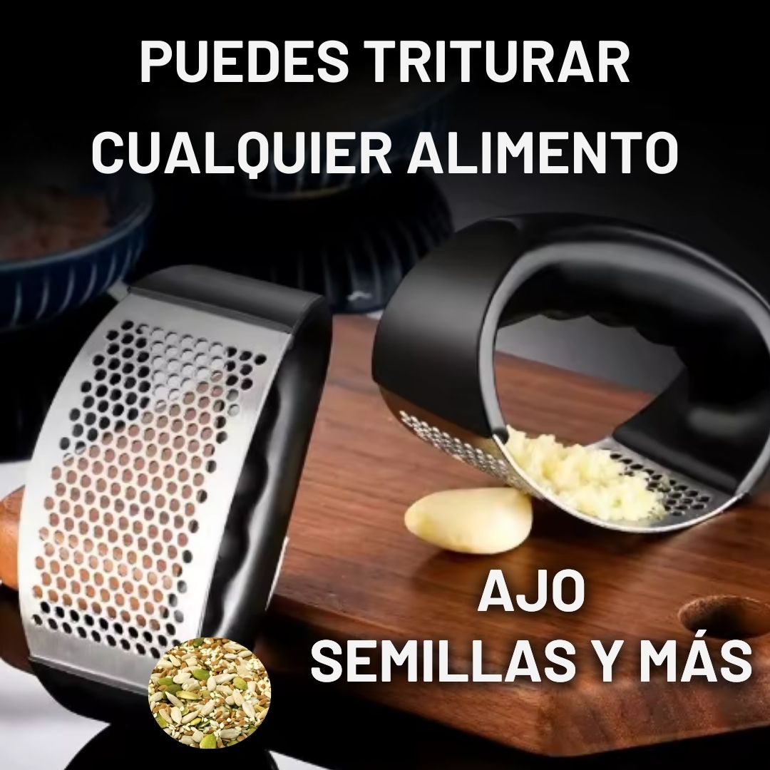 TrituraMax® – Prensa Trituradora de Ajos, Semillas y Más en Segundos Con 60% DESCUENTO🔥