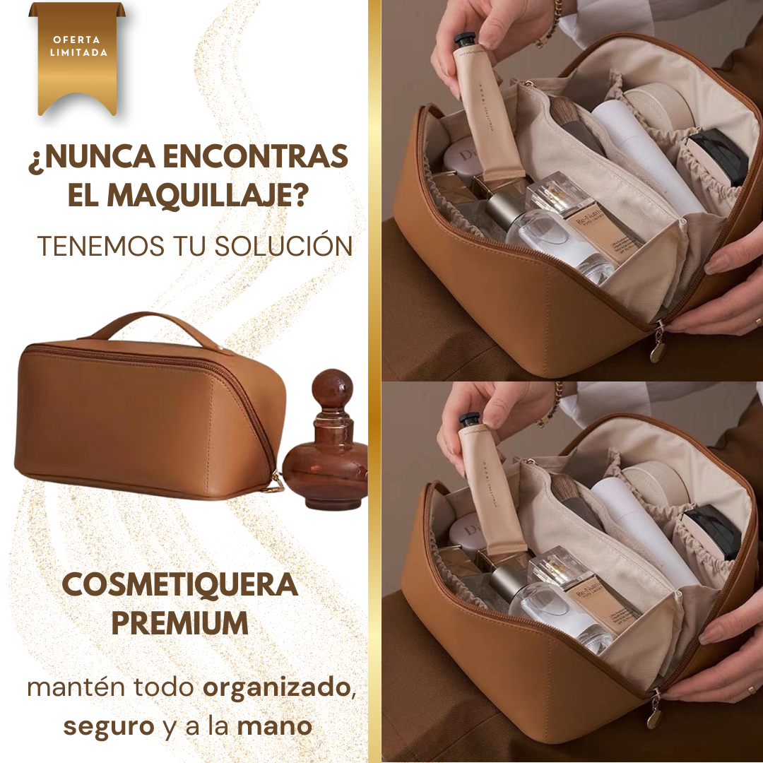 💄✨ Cosmetiquera 3 en 1 – ¡Organiza, protege y lleva con estilo!