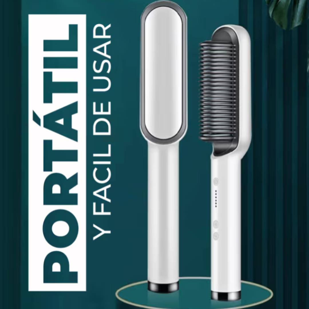 PEINE ALISADOR DE CABELLO CON 2 MODOS DE TEMPERATURA PARA TODO TIPO DE CABELLO 🔥60% DESCUENTO🔥
