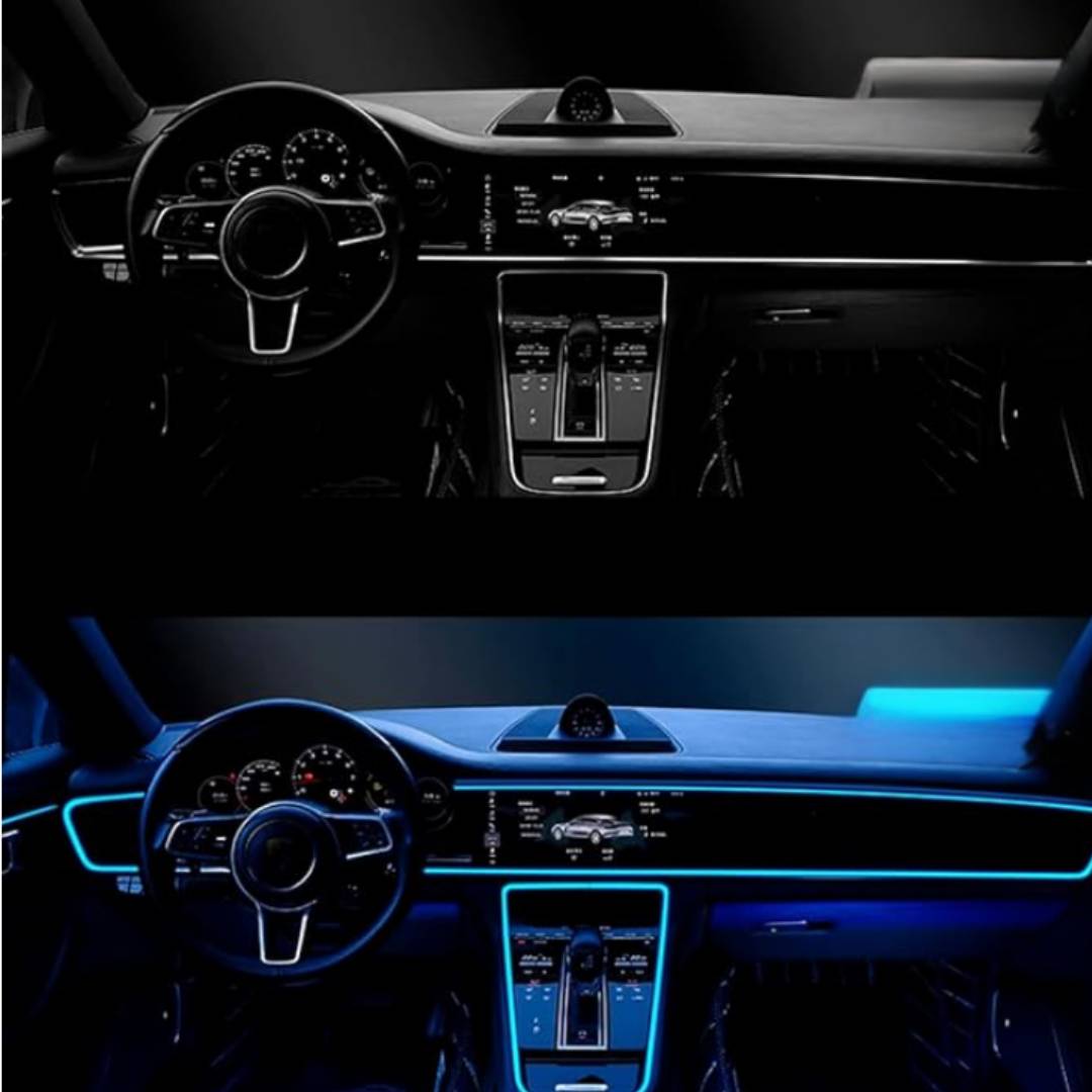 Tira de Luz LED Para Auto Multicolores De 4 metros de Largo con 🔥60% Descuento🔥