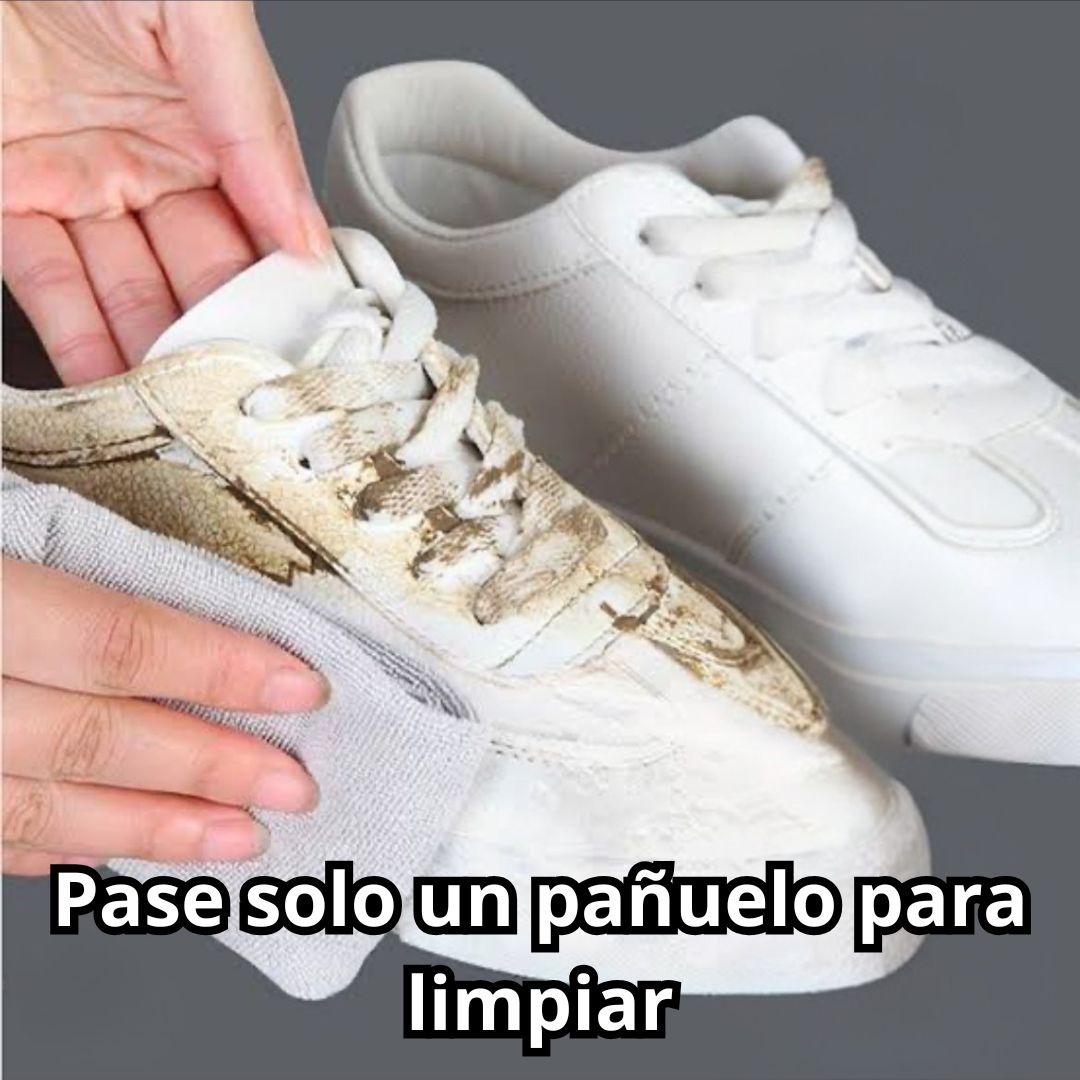 SÚPER ESPUMA LIMPIADORA DE ZAPATOS + CEPILLO ELÉCTRICO LIMPIADOR DE REGALO🎁