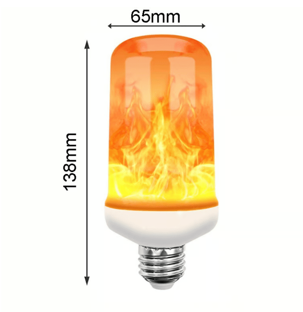 Bombilla LED de llama con efecto de detección de gravedad CON 60% DESCUENTO🔥