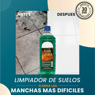 3X1 FLOOR CLEANER | POTENTE LIMPIADOR DE SUELOS Y MANCHAS DIFICILES