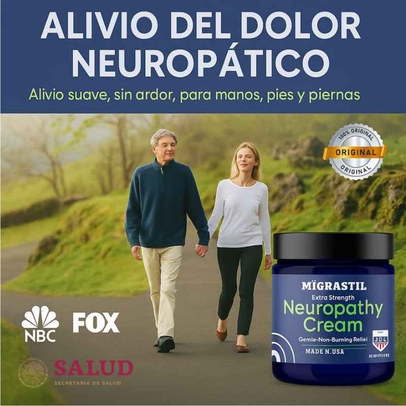 Crema Alivio de la Neuropatia y Articulaciones con colágeno MIGASTRIL BEEVANA EL ORIGINAL®