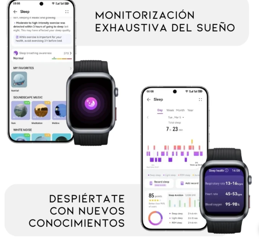 Smartwatch T500® Reloj Inteligente Monitorea tu Salud 🔥¡60% de descuento!🔥