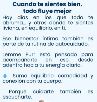 Lemme Purr® Probioticos Vaginal Salud 🔥60% de Descuento🔥