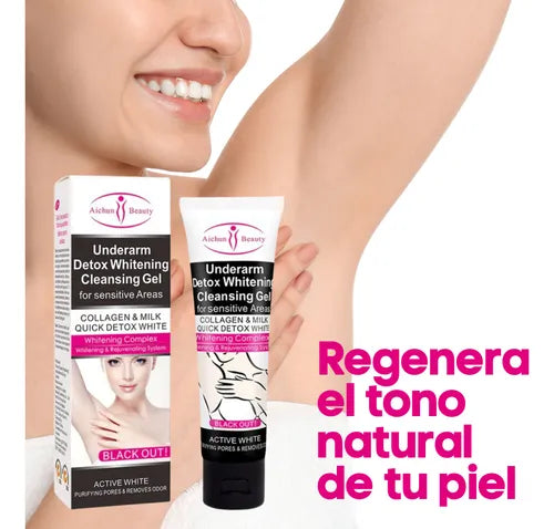 Crema Blanqueadora Con Colágeno Y Leche Aichun Beauty® Con 60% Descuento😍