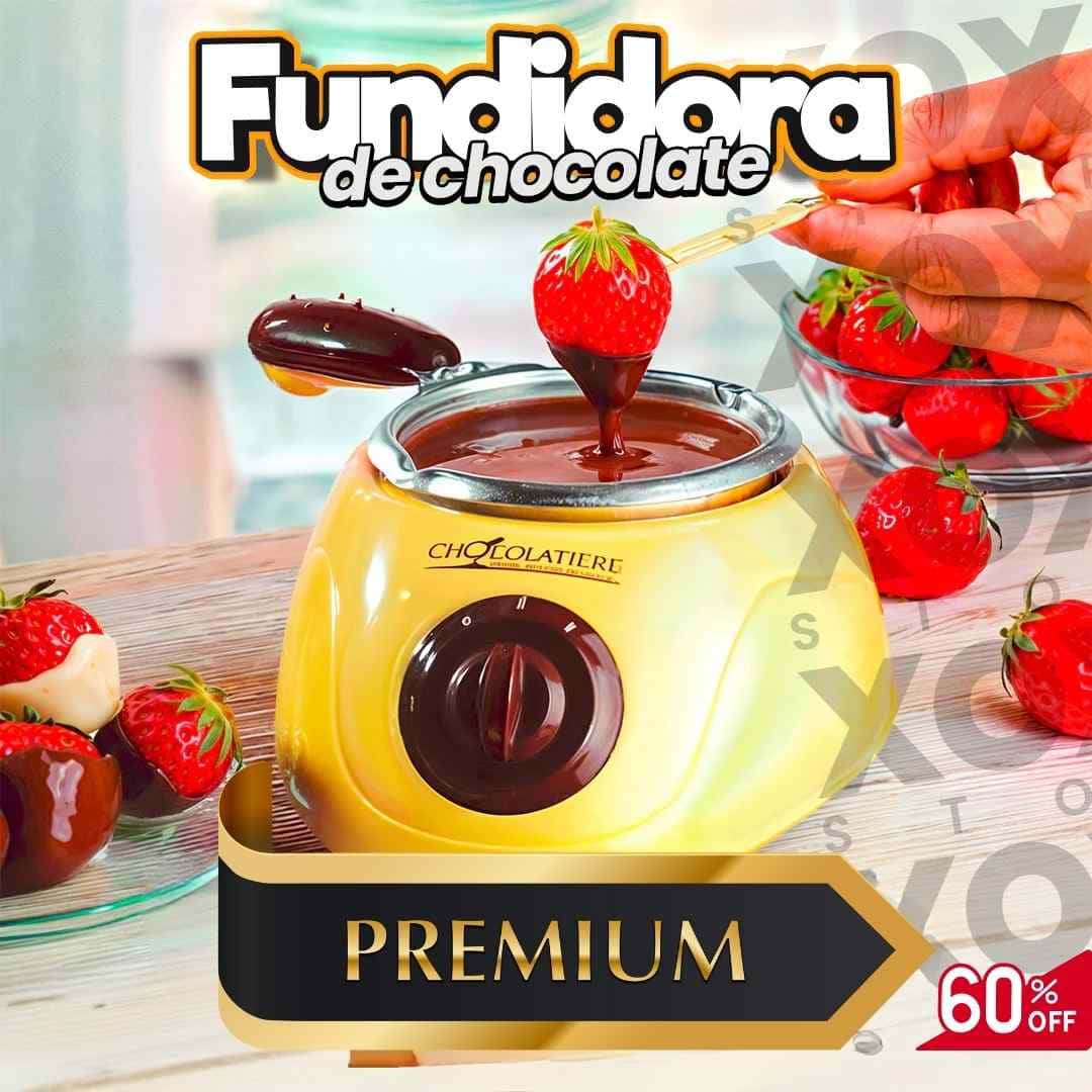 FUNDIDORA DE CHOCOLATE CALIDAD PREMIUM CHOCOLATIERE®