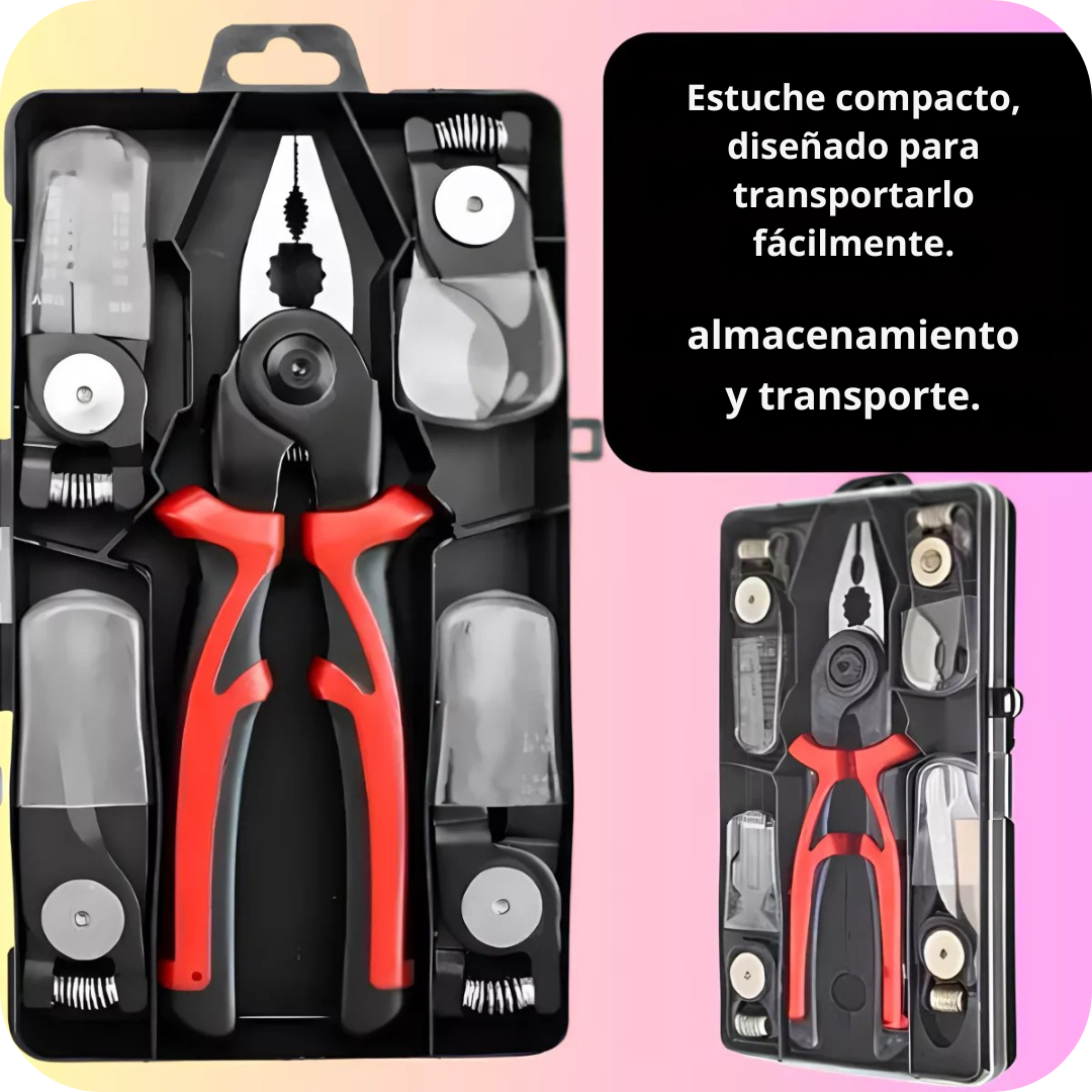 Pinzas Con Cabezales Intercambiables 5 EN 1 Con 60% Descuento🔥