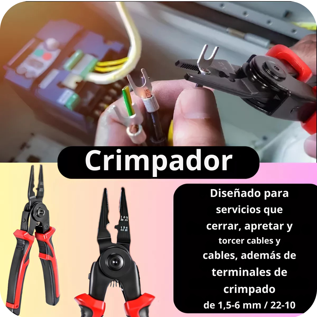 Pinzas Con Cabezales Intercambiables 5 EN 1 Con 60% Descuento🔥