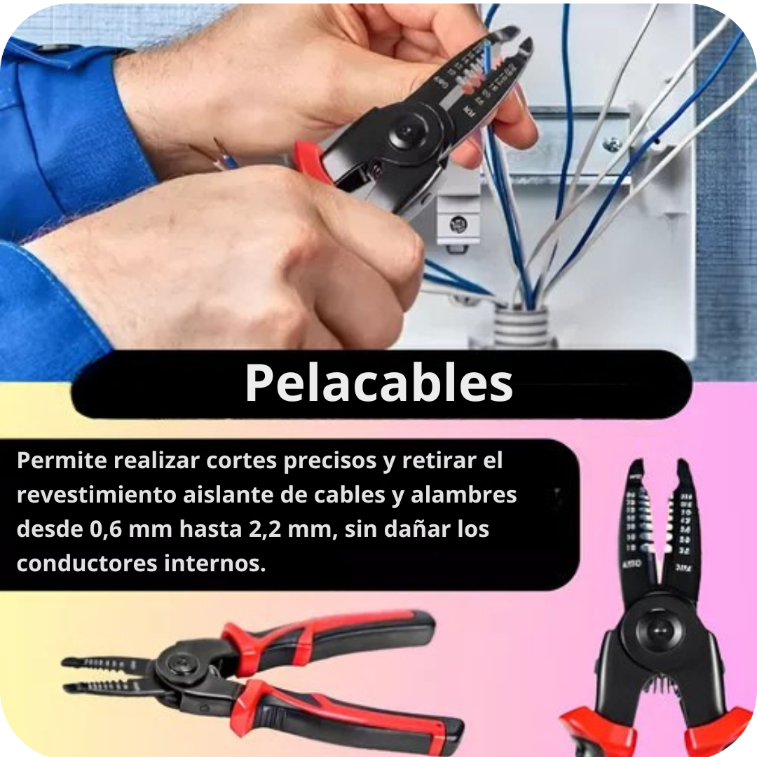 Pinzas Con Cabezales Intercambiables 5 EN 1 Con 60% Descuento🔥