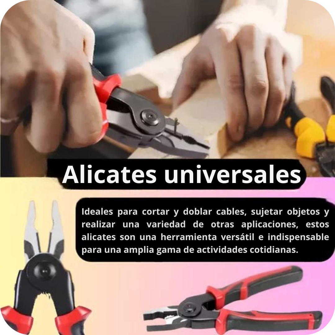 Pinzas Con Cabezales Intercambiables 5 EN 1 Con 60% Descuento🔥
