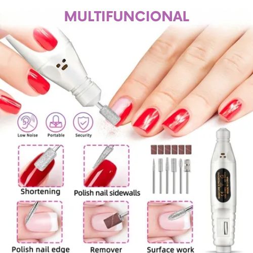 Pulidor de Uñas Esmeril: Resultados Profesionales con Potencia y Precisión Con 60% Descuento