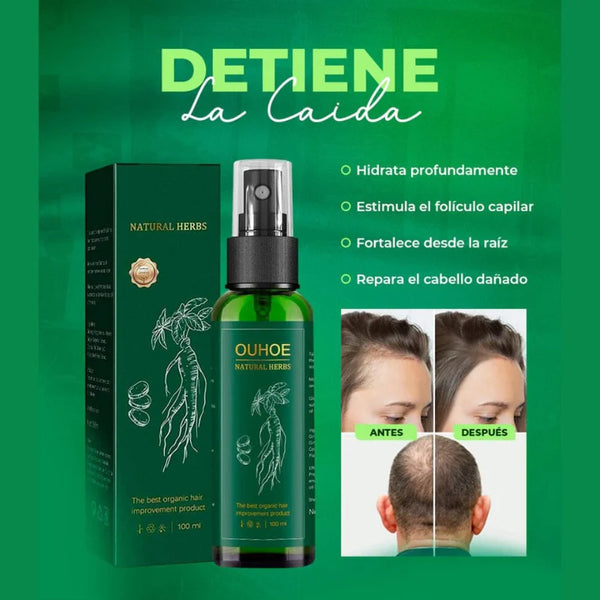 ELIXIR OUHOE PARA EL CRECIMIENTO DEL CABELLO Súper Oferta 2x1🔥