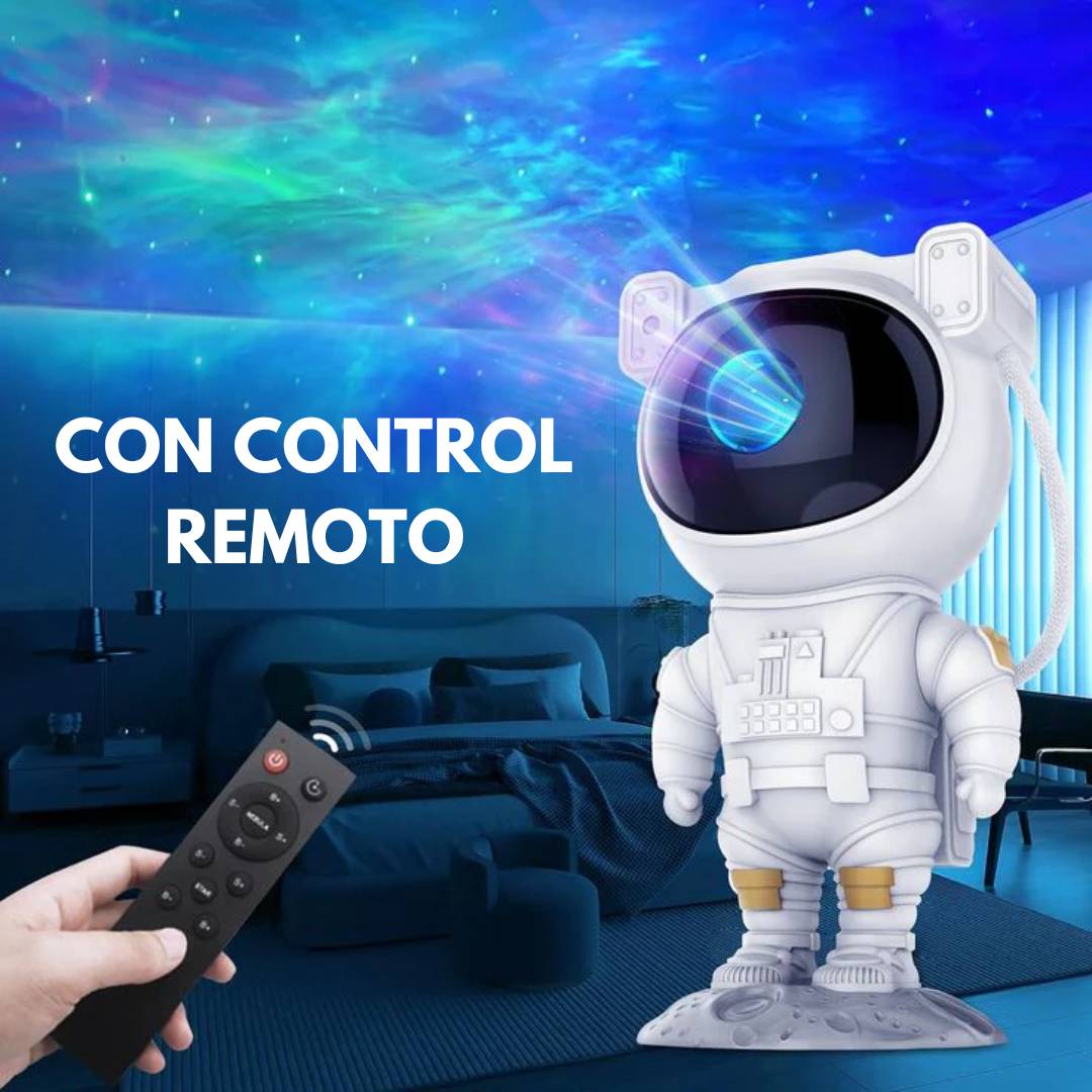 PROYECTOR DE ASTRONAUTA CON BOCINA 🔥REGALO PARA EL DIA DE NIÑO CON 60% DESCUENTO🔥