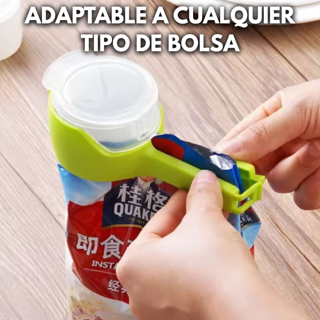 Set de 4 Clips de Sellado para Almacenamiento de Alimentos Con 60% Descuento🔥