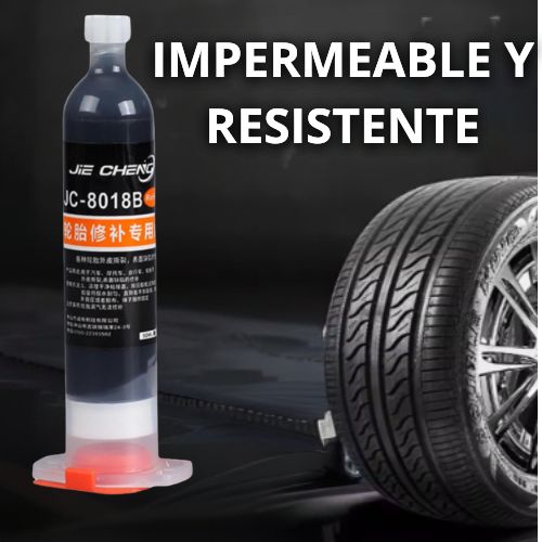 Pegamento Negro Para Reparación de Neumáticos Oferta 2x1 🔥