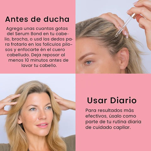 Serum Repara canas South Moon® Recupera color y brillo 🔥60% de Descuento🔥