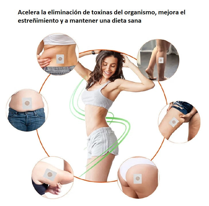 Parches Adelgazantes SlimPatch™ CAJA DE 30 PIEZAS 🔥CON 60% DESCUENTO🔥