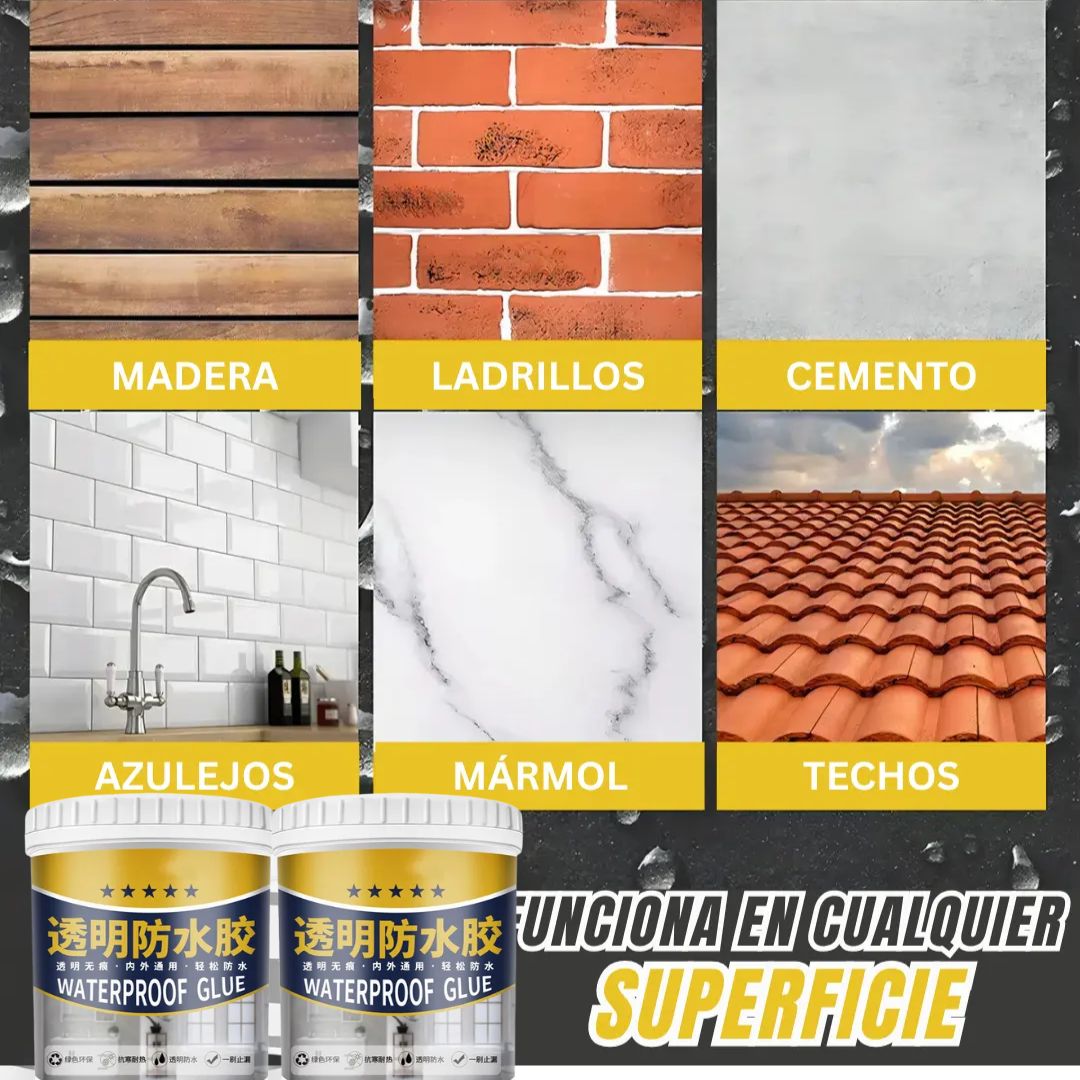 AquaFix® - Kit Sellador E Impermeabilizante Anti fugas Súper Oferta 2x1🔥