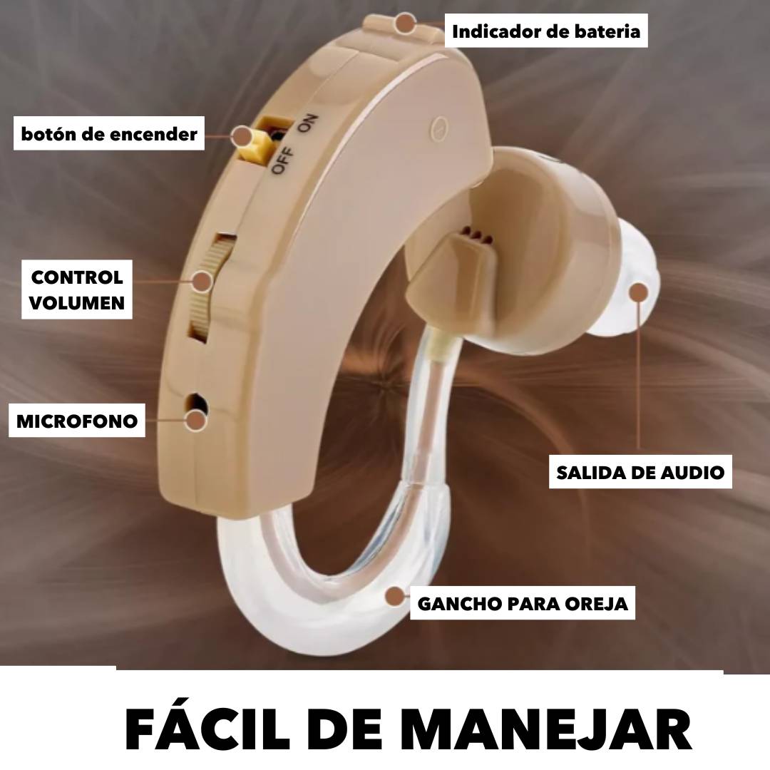 Sonic Pro™ AUDÍFONO AMPLIFICADOR DE SONIDO RECARGABLE CON 60% DESCUENTO🔥ULTIMAS UNIDADES🔥