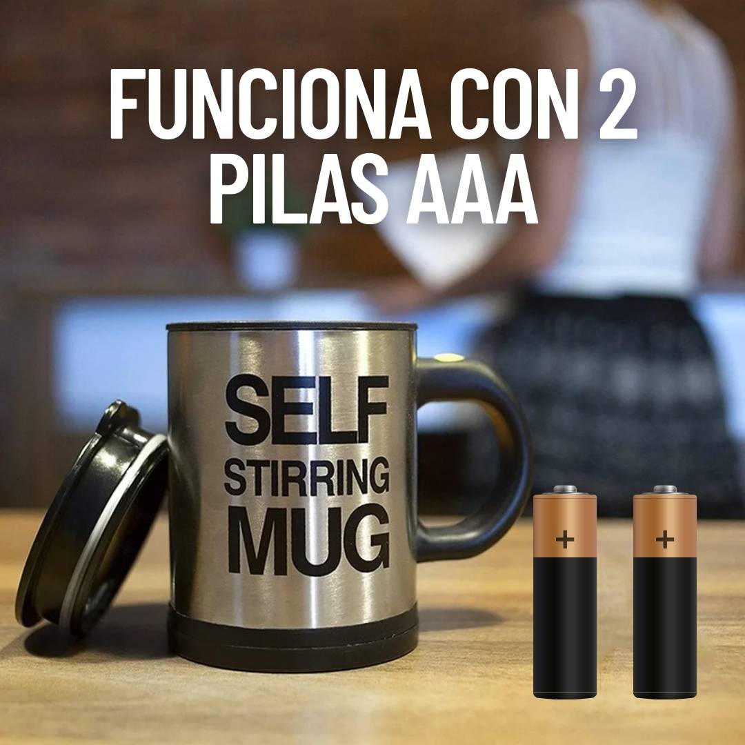 🔥TAZA REVOLVEDORA AUTOMÁTICA PARA BEBIDAS INSTANTÁNEAS AL 2X1 🔥