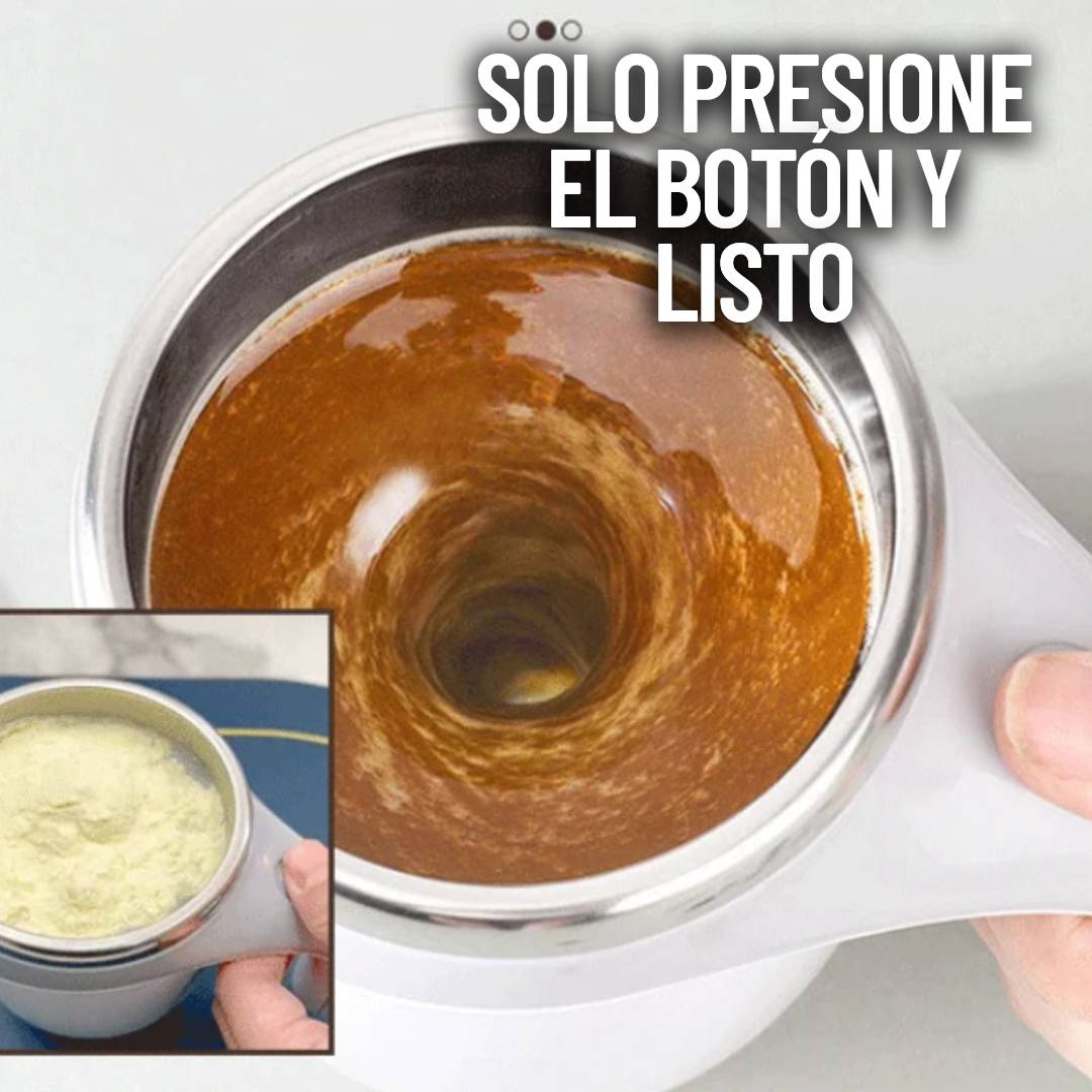 🔥TAZA REVOLVEDORA AUTOMÁTICA PARA BEBIDAS INSTANTÁNEAS AL 2X1 🔥