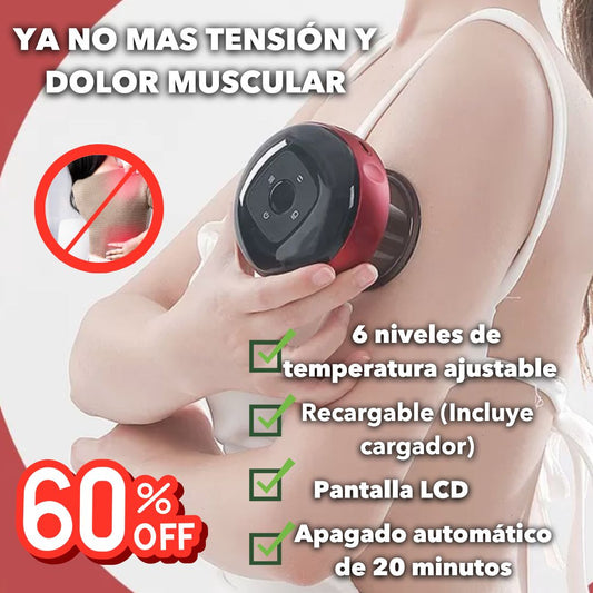 Ventosa Terapéutica Eléctrica para Masaje - Alivio y Bienestar en Casa 60% Descuento