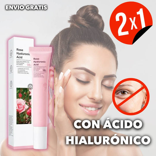 CREMA DE ROSAS ANTI-OJERAS CON ACIDO HIALURONICO 🔥ULTIMO DIA DE OFERTA 2X1🔥