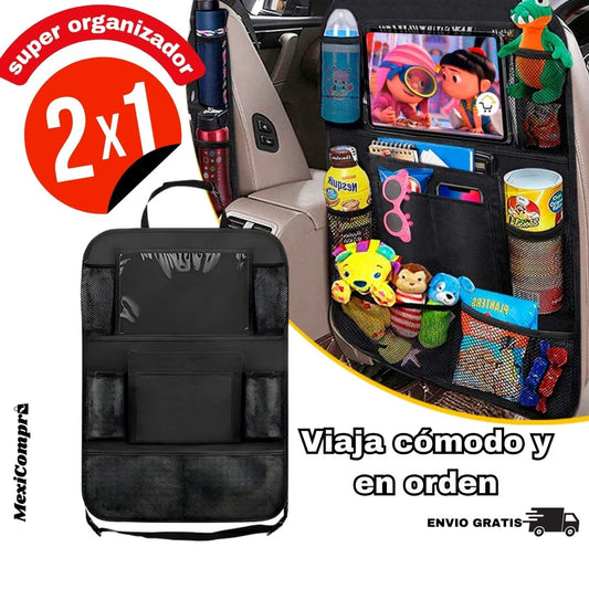 SUPER ORGANIZADOR PARA AUTO DE ALTA CALIDAD®  2X1