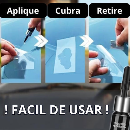 LIQUIDO + KIT MULTI REPARADOR DE CRISTALES ⚡OFERTA RELAMPAGO⚡