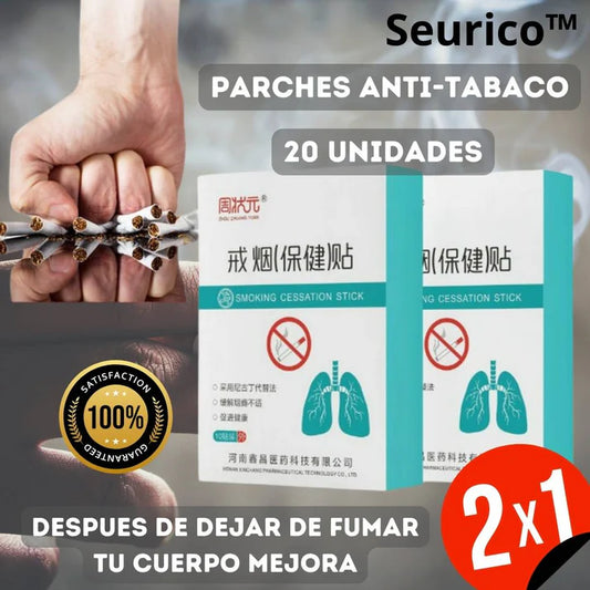 Parches Anti-Tabaco Seurico™ Efecto Inmediato 🔥SOLO POR HOY AL 2x1🔥