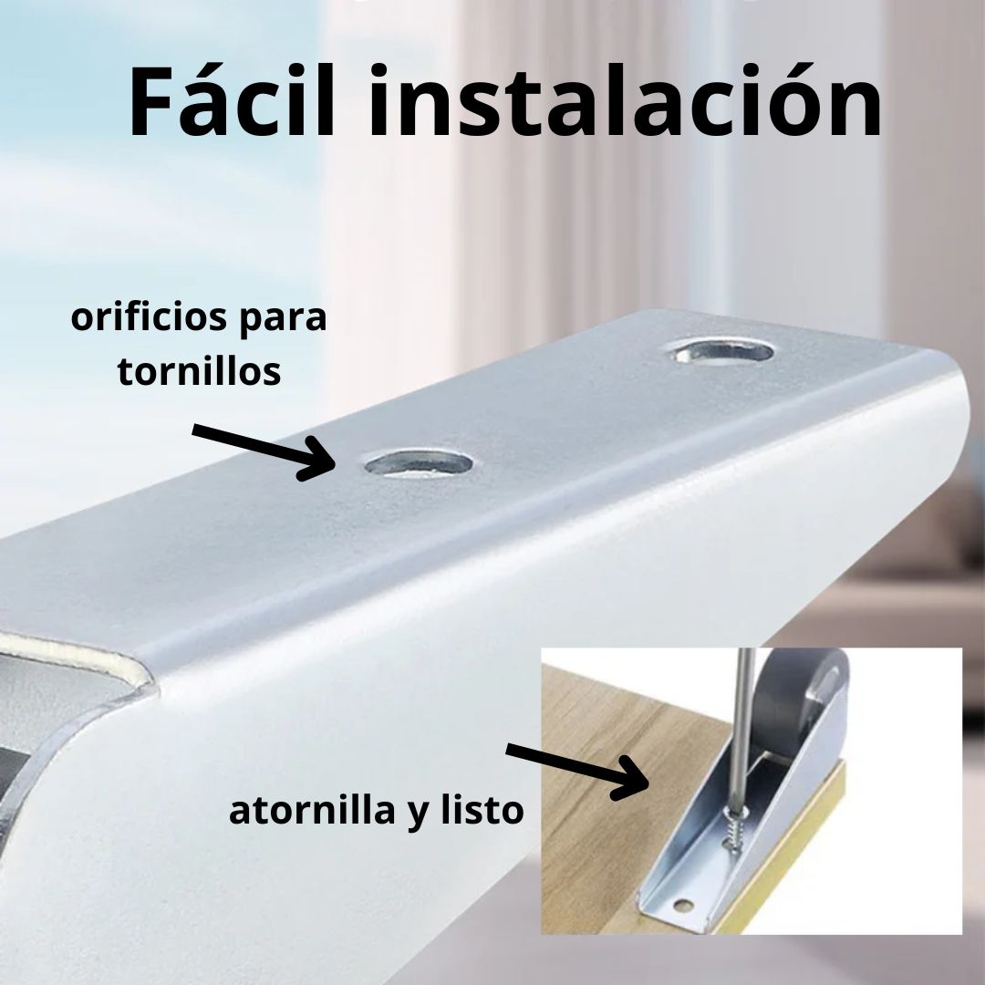 RUEDA DIRECCIONAL DE MOVILIDAD PARA PUERTAS 2x1🔥